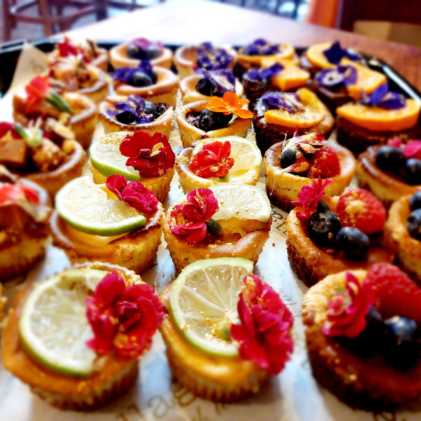 Cheesecake bites platter 30pc