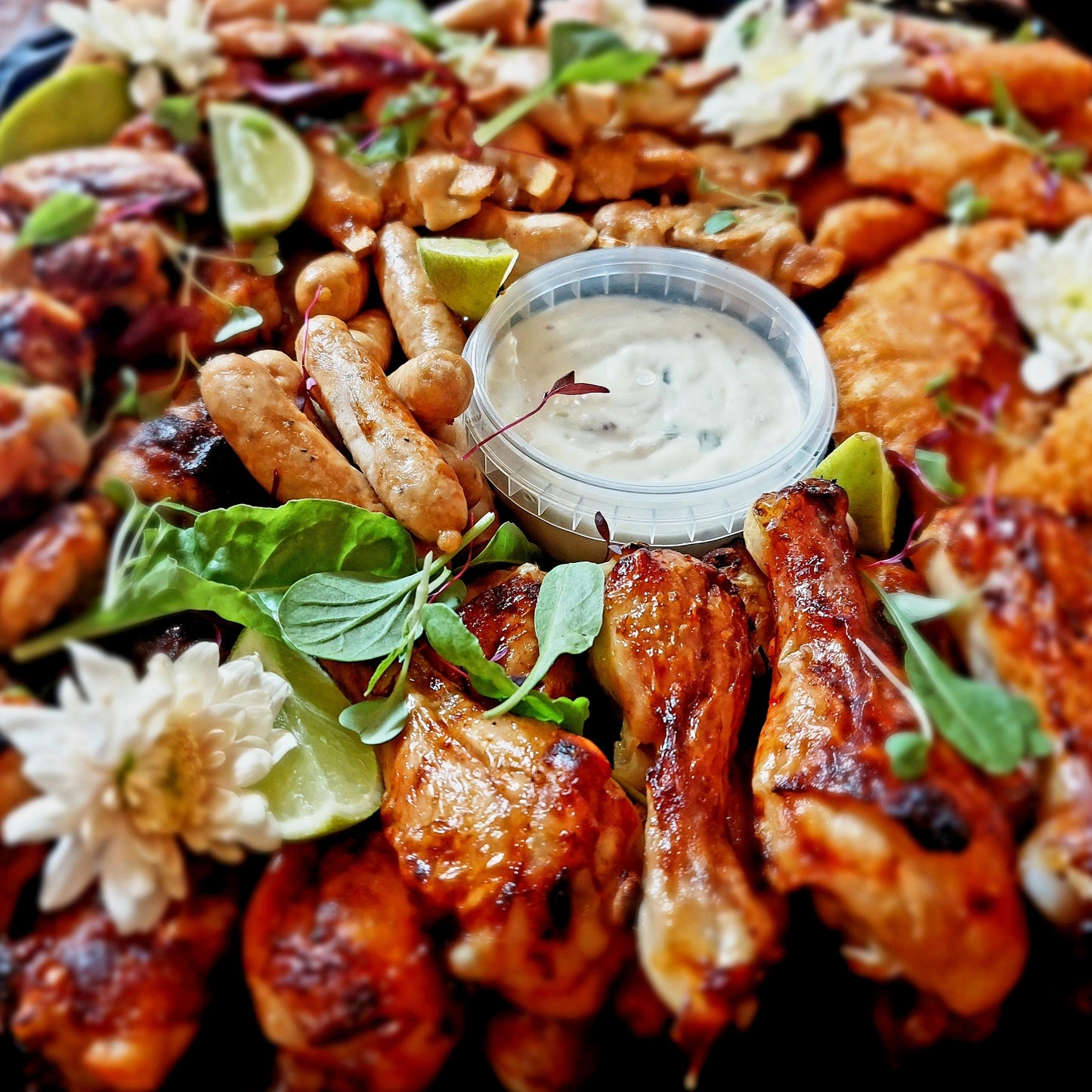 All about chicken platter