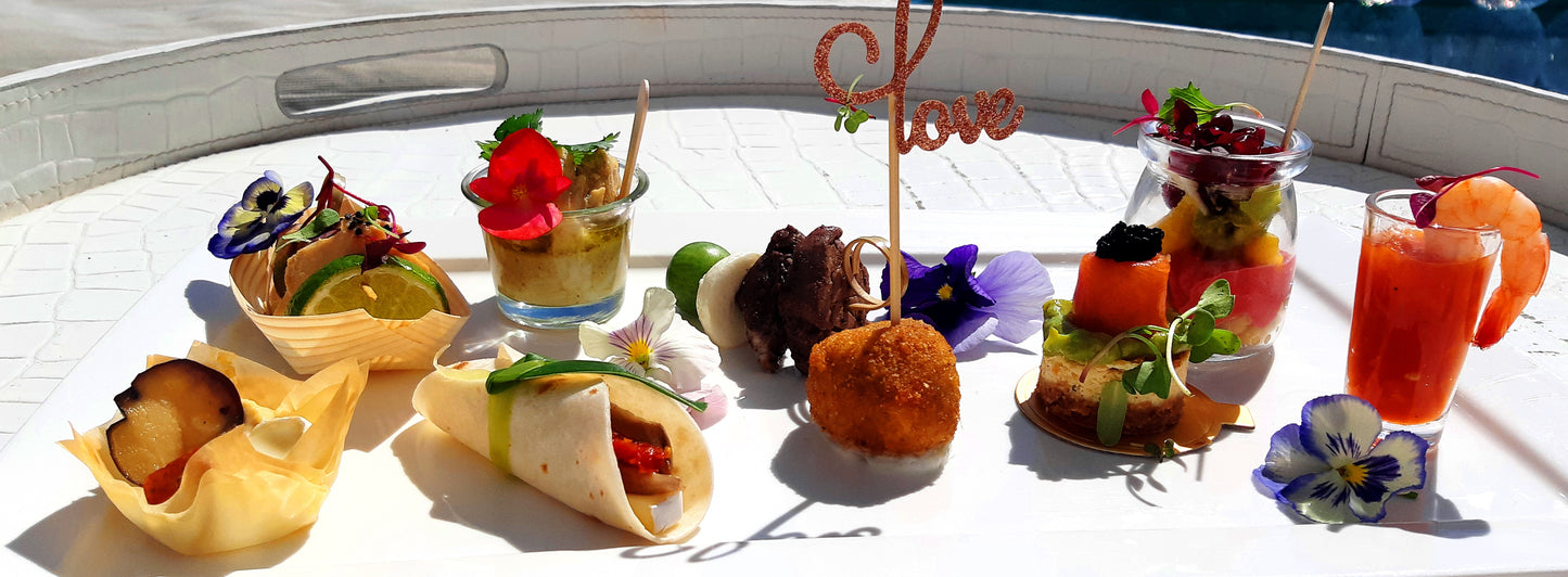 Canapes Vegan & Vegetarian per dozen (12)