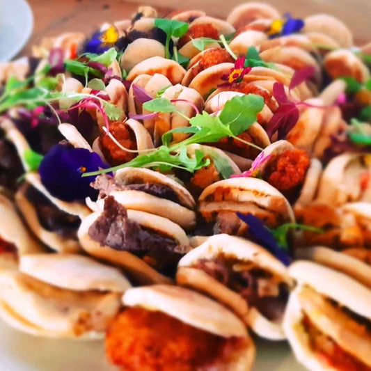 Mini shwarma platter