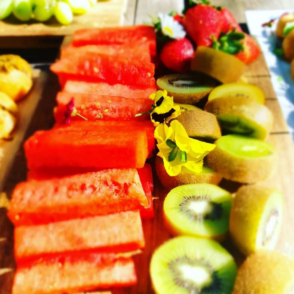 Fresh seasonal fruit platter