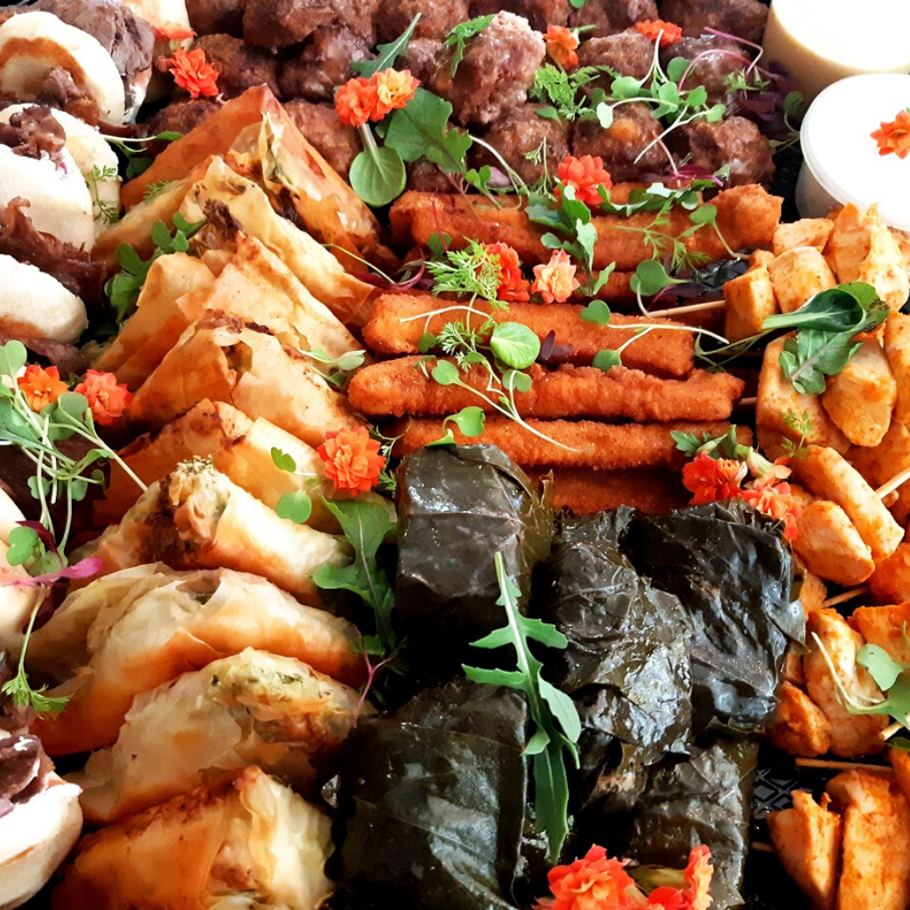 Greek meze platter