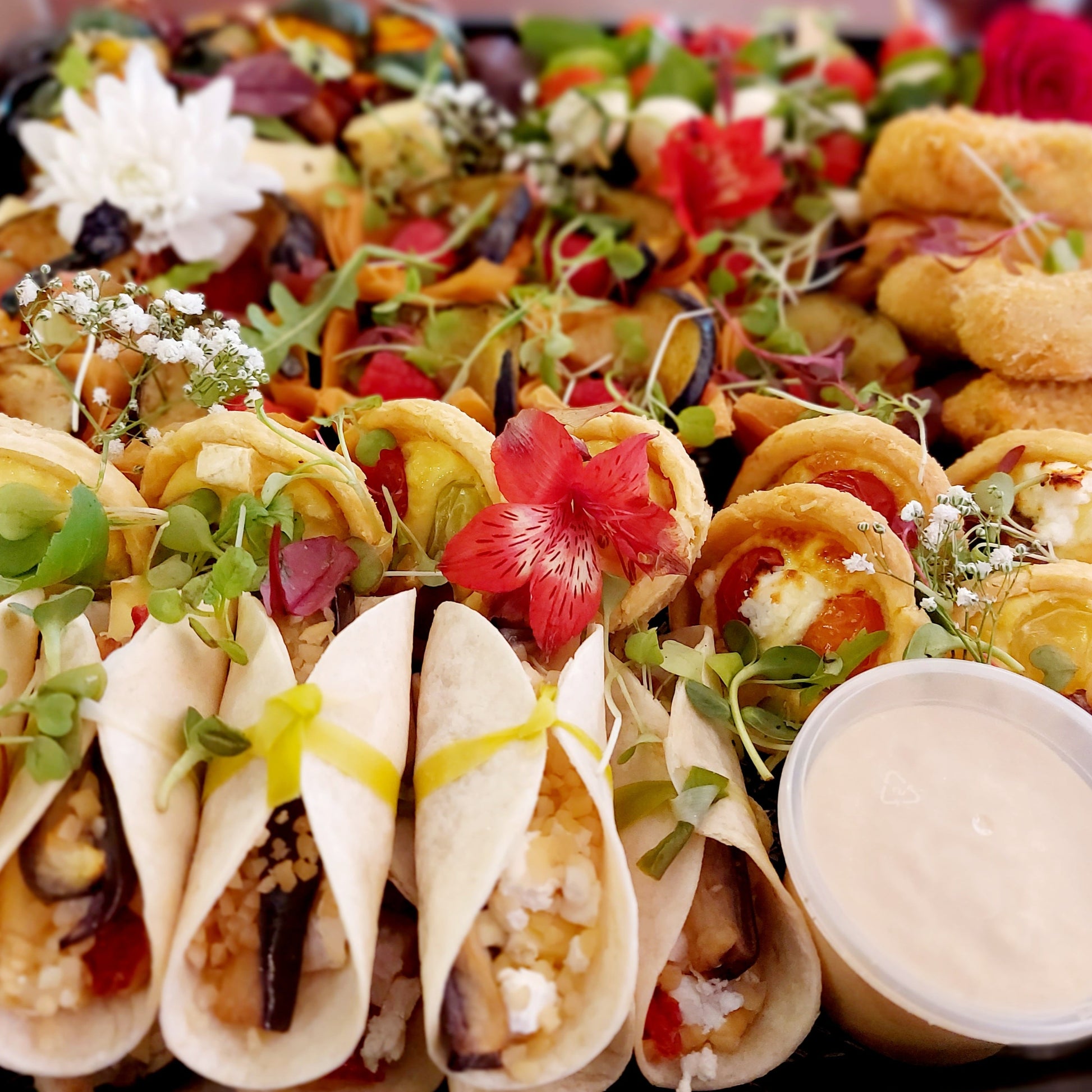 Platter Italian Vegetarian Appetizers Vegetarian Finger Food For