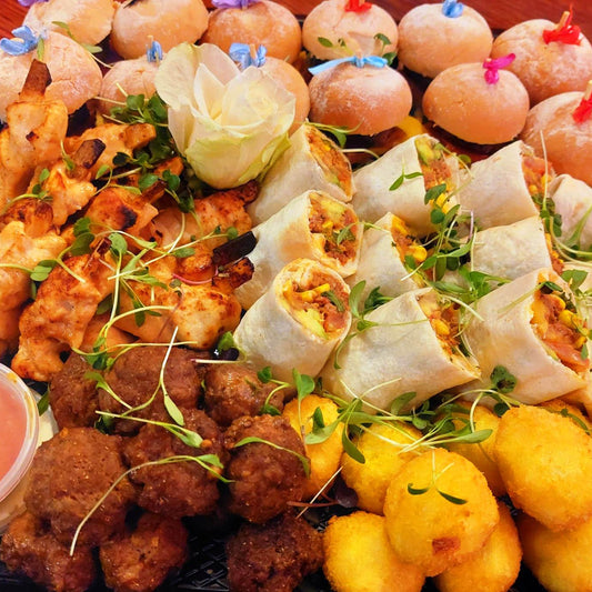 Hot n spicy Mexican platter