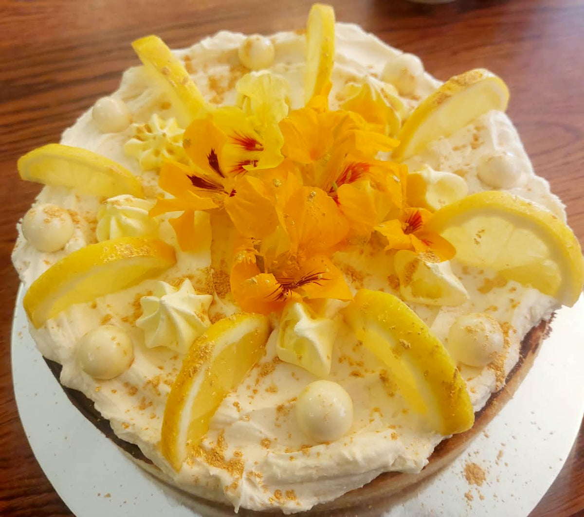 Baked Whole Cheesecake
